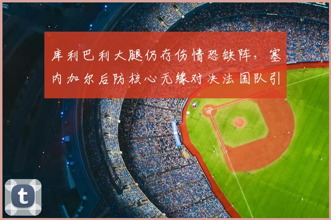 库利巴利大腿仍存伤情恐缺阵，塞内加尔后防核心无缘对决法国队引担忧